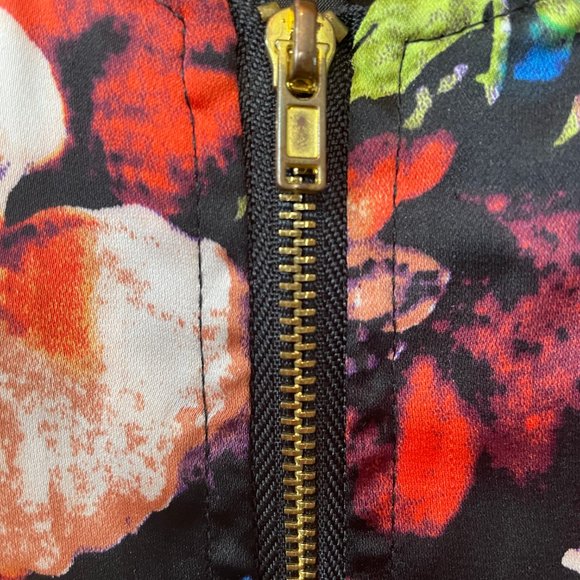 Floral Bomber Jacket - Picture 3 of 4